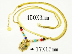 HY Wholesale Necklaces Stainless Steel 316L Jewelry Necklaces-HY32N0906HLL
