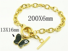 HY Wholesale Bracelets 316L Stainless Steel Jewelry Bracelets-HY91B0450PW
