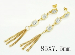 HY Wholesale Earrings 316L Stainless Steel Popular Jewelry Earrings-HY60E1723ZKO