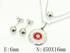 HY Wholesale Jewelry 316L Stainless Steel jewelry Set-HY91S1741NG