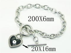 HY Wholesale Bracelets 316L Stainless Steel Jewelry Bracelets-HY91B0414OW