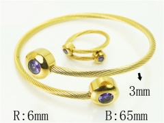 HY Wholesale Bangles Jewelry Stainless Steel 316L Fashion Bangle-HY12B0341HLQ