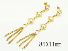 HY Wholesale Earrings 316L Stainless Steel Popular Jewelry Earrings-HY60E1767CKO