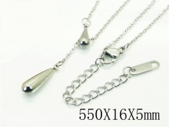 HY Wholesale Necklaces Stainless Steel 316L Jewelry Necklaces-HY53N0149LL