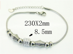 HY Wholesale Bracelets 316L Stainless Steel Jewelry Bracelets-HY24B0206HHQ