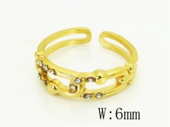 HY Wholesale Popular Rings Jewelry Stainless Steel 316L Rings-HY15R2715EKO