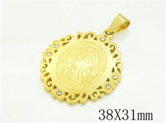 HY Wholesale Pendant Jewelry 316L Stainless Steel Jewelry Pendant-HY12P1721LL