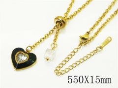 HY Wholesale Necklaces Stainless Steel 316L Jewelry Necklaces-HY80N0737OT