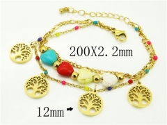 HY Wholesale Bracelets 316L Stainless Steel Jewelry Bracelets-HY32B0949HIW