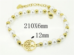 HY Wholesale Bracelets 316L Stainless Steel Jewelry Bracelets-HY24B0215OL