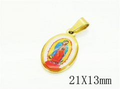 HY Wholesale Pendant Jewelry 316L Stainless Steel Jewelry Pendant-HY12P1737JW