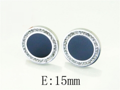 HY Wholesale Earrings 316L Stainless Steel Popular Jewelry Earrings-HY80E0845KS