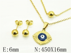 HY Wholesale Jewelry 316L Stainless Steel jewelry Set-HY91S1694PW