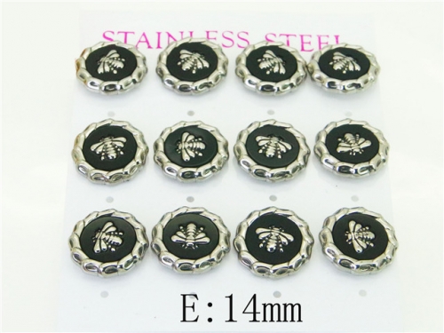 HY Wholesale Earrings 316L Stainless Steel Popular Jewelry Earrings-HY59E1221IJS