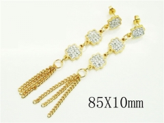 HY Wholesale Earrings 316L Stainless Steel Popular Jewelry Earrings-HY60E1728VKO