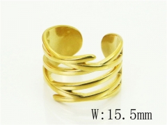 HY Wholesale Popular Rings Jewelry Stainless Steel 316L Rings-HY15R2477VKO