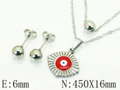 HY Wholesale Jewelry 316L Stainless Steel jewelry Set-HY91S1733NT
