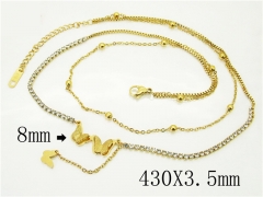 HY Wholesale Necklaces Stainless Steel 316L Jewelry Necklaces-HY32N0907HID