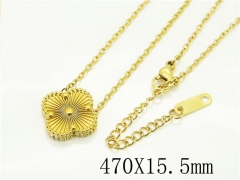 HY Wholesale Necklaces Stainless Steel 316L Jewelry Necklaces-HY32N0885NB