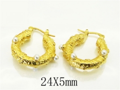 HY Wholesale Earrings 316L Stainless Steel Popular Jewelry Earrings-HY80E0857HEL