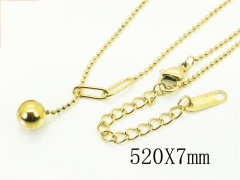 HY Wholesale Necklaces Stainless Steel 316L Jewelry Necklaces-HY53N0147ML
