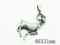 HY Wholesale Pendant Jewelry 316L Stainless Steel Jewelry Pendant-HY13PE1916ALL