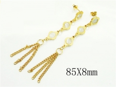 HY Wholesale Earrings 316L Stainless Steel Popular Jewelry Earrings-HY60E1737CKO