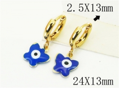 HY Wholesale Earrings 316L Stainless Steel Popular Jewelry Earrings-HY60E1714JA