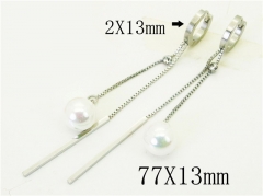 HY Wholesale Earrings 316L Stainless Steel Popular Jewelry Earrings-HY24E0137HRR