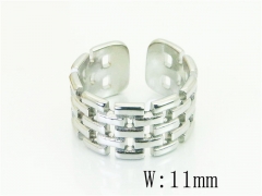 HY Wholesale Popular Rings Jewelry Stainless Steel 316L Rings-HY15R2461ZKJ