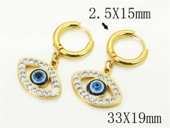 HY Wholesale Earrings 316L Stainless Steel Popular Jewelry Earrings-HY60E1699AKL