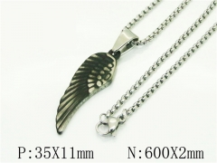 HY Wholesale Necklaces Stainless Steel 316L Jewelry Necklaces-HY41N0265HSS