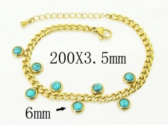 HY Wholesale Bracelets 316L Stainless Steel Jewelry Bracelets-HY32B0972PE