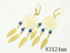 HY Wholesale Earrings 316L Stainless Steel Popular Jewelry Earrings-HY67E0544MC