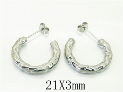 HY Wholesale Earrings 316L Stainless Steel Popular Jewelry Earrings-HY06E0433OE