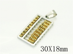 HY Wholesale Pendant Jewelry 316L Stainless Steel Jewelry Pendant-HY62P0221HSS