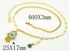 HY Wholesale Necklaces Stainless Steel 316L Jewelry Necklaces-HY32N0900HCC