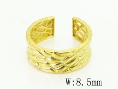 HY Wholesale Popular Rings Jewelry Stainless Steel 316L Rings-HY15R2608BKO