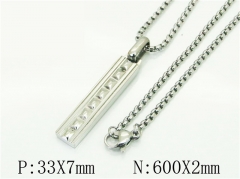 HY Wholesale Necklaces Stainless Steel 316L Jewelry Necklaces-HY41N0270HJX