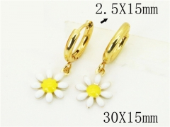 HY Wholesale Earrings 316L Stainless Steel Popular Jewelry Earrings-HY60E1686JT
