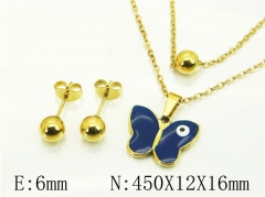 HY Wholesale Jewelry 316L Stainless Steel jewelry Set-HY91S1718PS