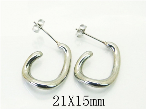 HY Wholesale Earrings 316L Stainless Steel Popular Jewelry Earrings-HY06E0435MD