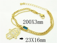 HY Wholesale Bracelets 316L Stainless Steel Jewelry Bracelets-HY32B0967HQQ