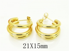 HY Wholesale Earrings 316L Stainless Steel Popular Jewelry Earrings-HY30E1598ML