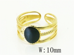 HY Wholesale Popular Rings Jewelry Stainless Steel 316L Rings-HY80R0028K5