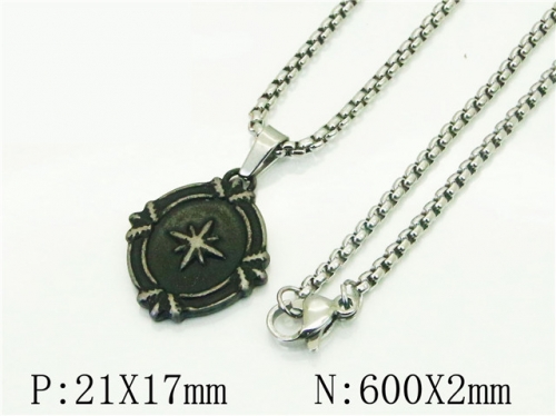HY Wholesale Necklaces Stainless Steel 316L Jewelry Necklaces-HY41N0267PQ