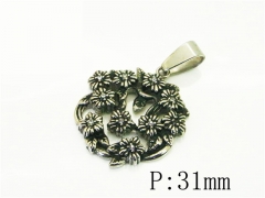 HY Wholesale Pendant Jewelry 316L Stainless Steel Jewelry Pendant-HY72P0108PQ