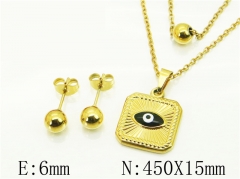 HY Wholesale Jewelry 316L Stainless Steel jewelry Set-HY91S1708PX