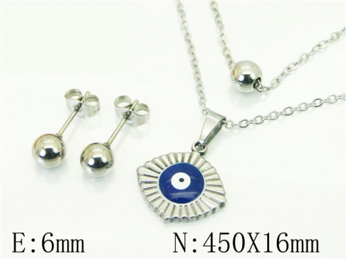 HY Wholesale Jewelry 316L Stainless Steel jewelry Set-HY91S1734NR