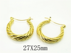 HY Wholesale Earrings 316L Stainless Steel Popular Jewelry Earrings-HY80E0838OA